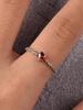 925 Sterling Silver Zircon Simplicity Love Heart Ring For Women Engagement Wedding Fashion Luxury High Quality Fine Jewelry
