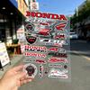 AAAHQ1 FOR HONDA CBR600RR Motorcycle Reflective Stickers Waterproof Decals for Helmet Scooter Fuel Tank Toolbox Racing