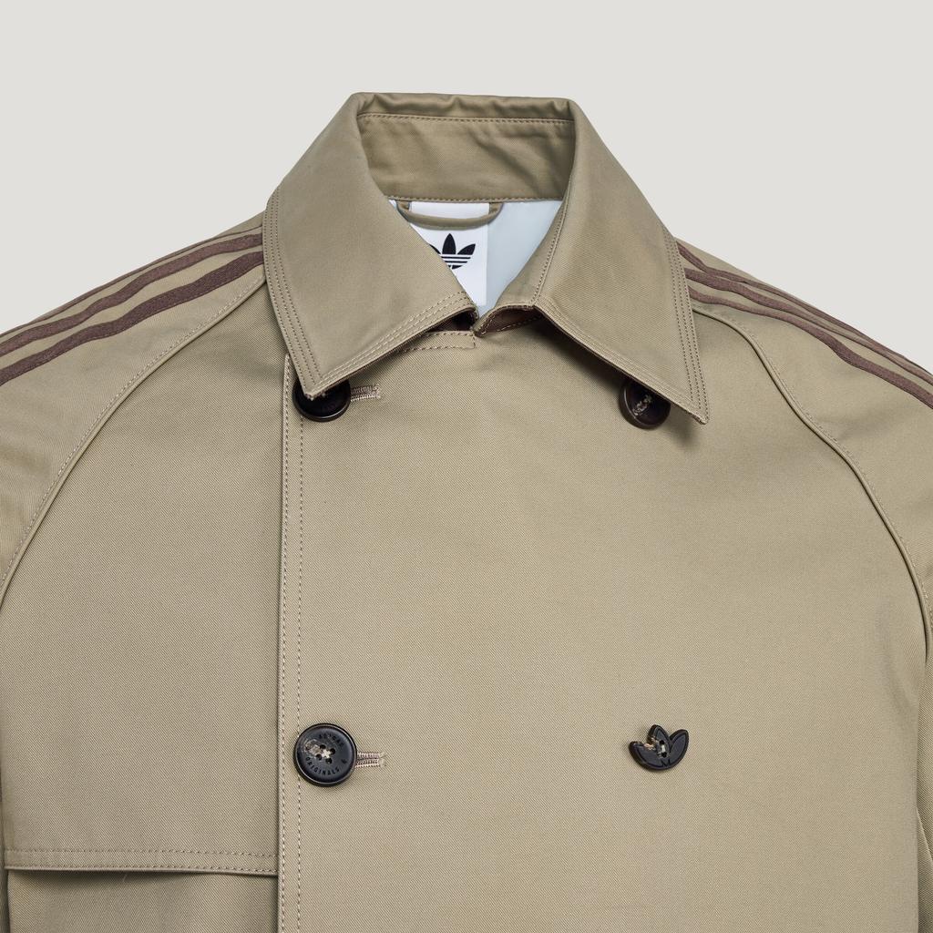 Adidas Originals REFINED LUXE DLXC U TRENCH COAT Trench Coat Unisex