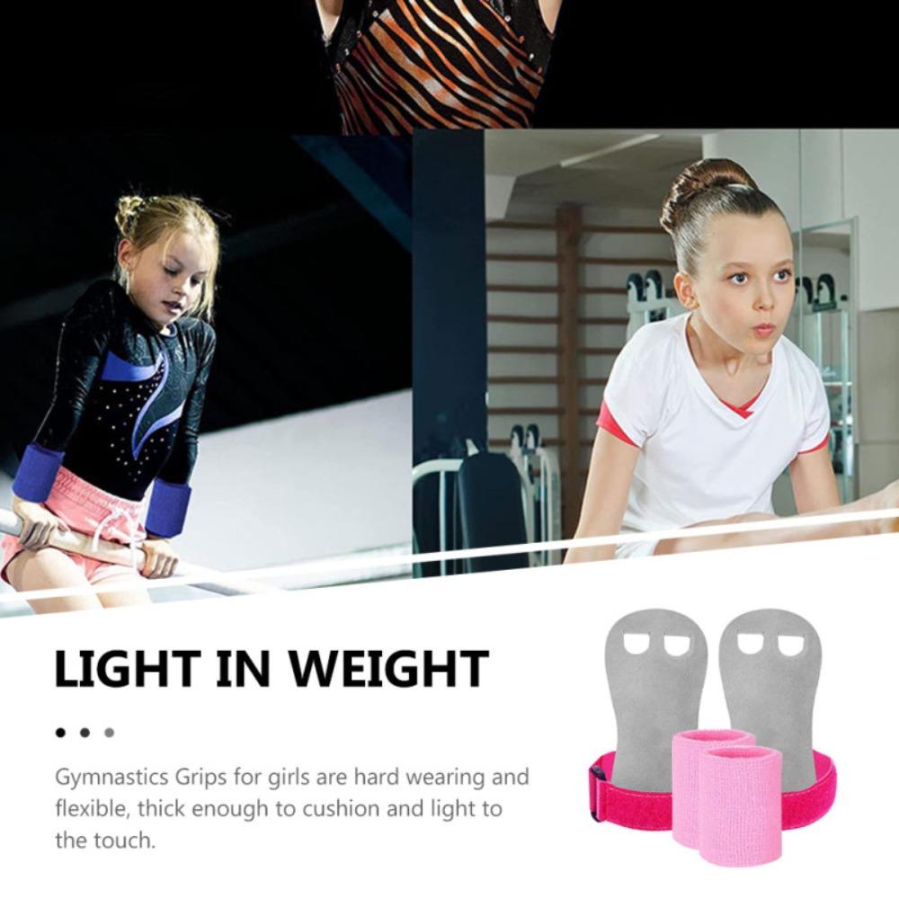 Justerbare gymnastikkhåndtak Håndleddsstøtte Håndstropp Flerbruksarmbåndsett for barn Fitness
