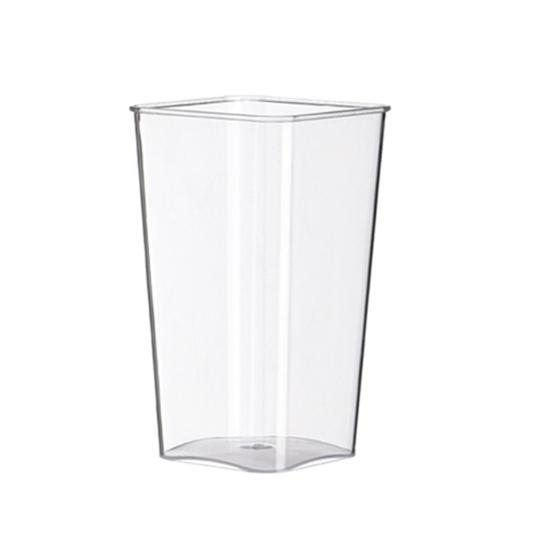 Klar blomster vase til borddekorationer Knusesikker Høj Cylinder Plastik Vase til Bryllupsbegivenhed Hjemmekontor Borddekoration