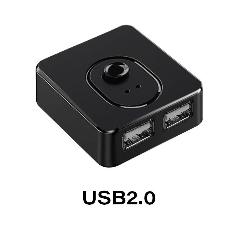 

USB 3.0 KVM-переключатель 1x2/2x1 USB-хаб Двунаправленный USB2.0-переключатель USB3.0-удлинитель Общий контроллер для ПК Клавиатура Мышь Принтер USB 2.0-NO Data Cable
