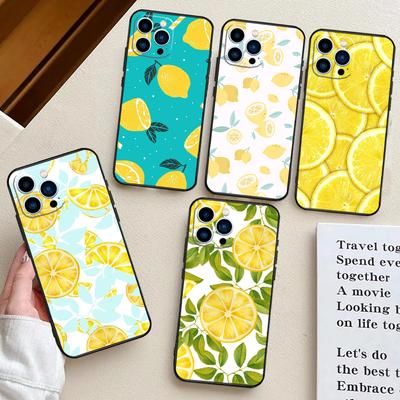 Fruit Citroen Hoesje Voor OPPO Reno 14F 13F 12F 10 11 12 13 14 Pro 7 8 Lite OPPO Find X9 X8 X6 X5 Pro Cover