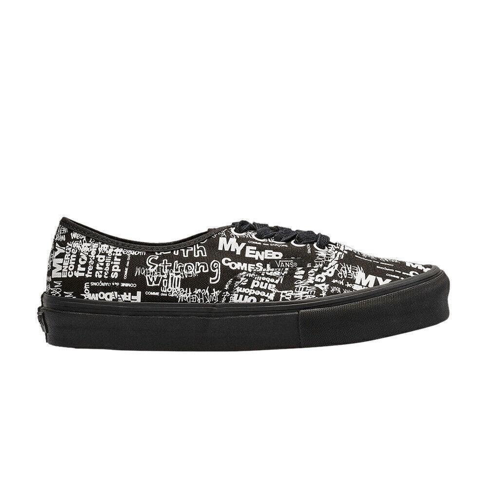 

Vans Comme des Garçons x Authentic LX Graffiti - Black VN0A33TASO7 Men s Shoes 39
