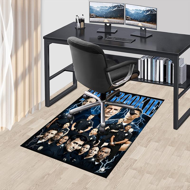 Der Rookie Polizisten Team Teppich Für Spielzimmer Schlafzimmer Wohnzimmer Sofa Heimdeko Kinder Spielbereich Teppich Rutschfeste Fußmatte