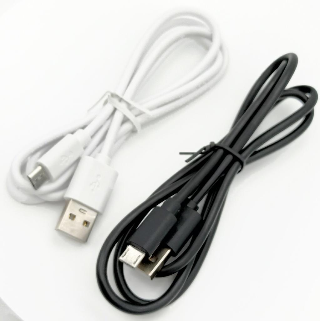 Inventory Discount Sales USB V8 Micro Data Charger Cable Mobile Phone PE Bag Male Black White Braid