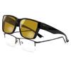 FEISEDY Polarized TR90 UV400 for Men and B1335 Over-the-Eye Sunglasses, Lenses, Frame, Oversized, Protection, Driving, Women,