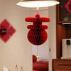 2025 Year of the Snake Spring Festival 3D Lantern Pendant & Honeycomb Ball Decorations