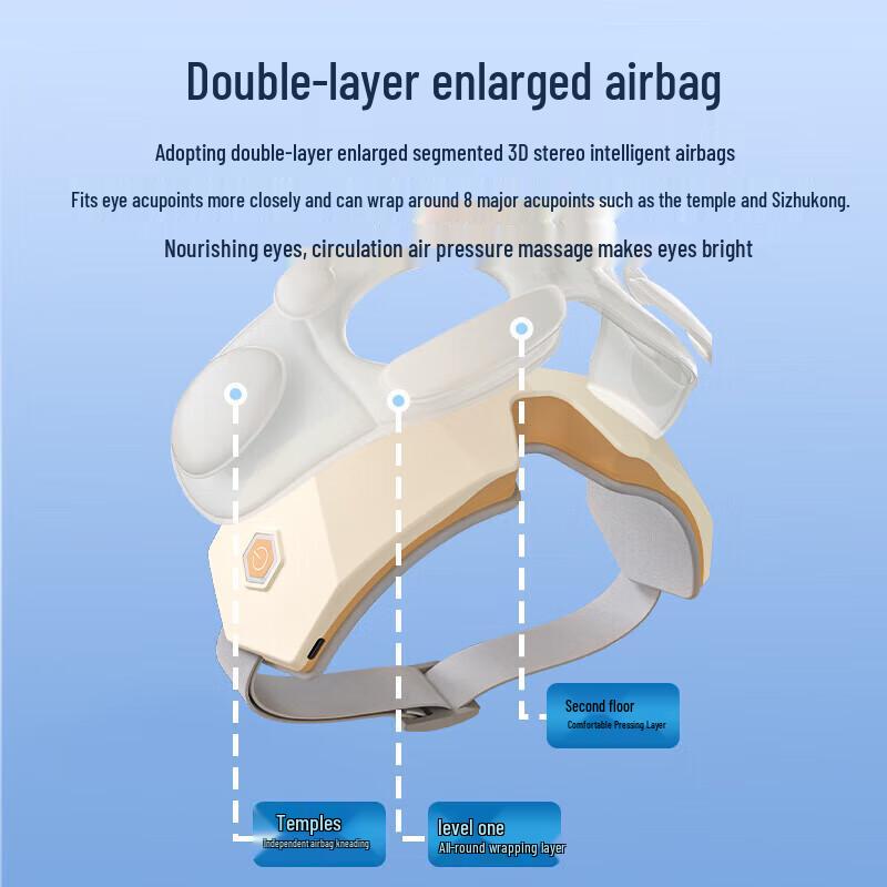 Hezheng Bluetooth Air Compression Eye Massager