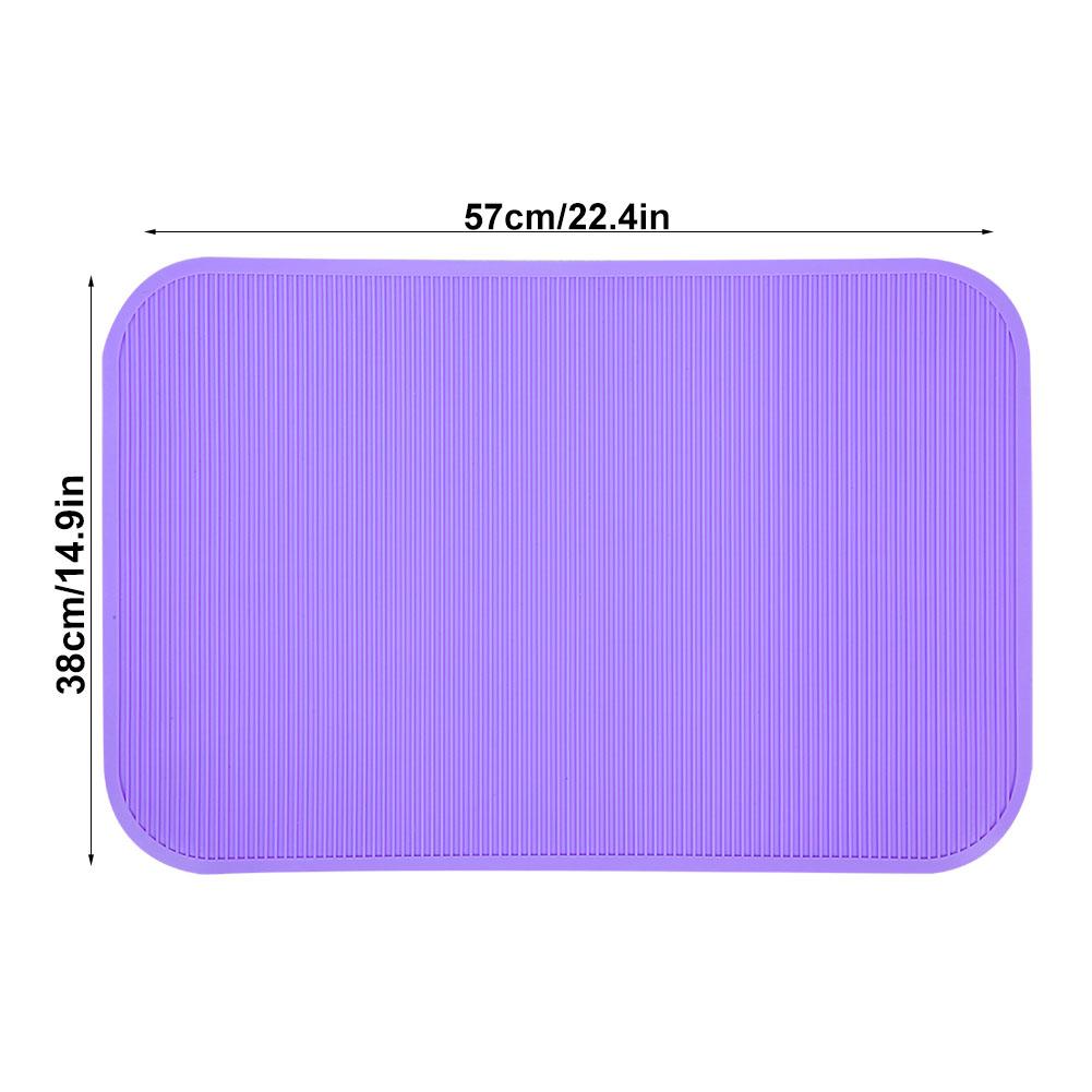 57x38cm Non Slip Rubber Mat for Pet Grooming Bathing Training Table Easy to Clean Non Slip Mat
