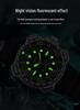 OFNS Quartz Luminous Silicone Strap Waterproof Sports Watch - Unisex Trendy & Simple Design
