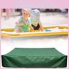Premium Green 210d Oxford Fabric Square Garden Sandpit Cover Waterproof Design