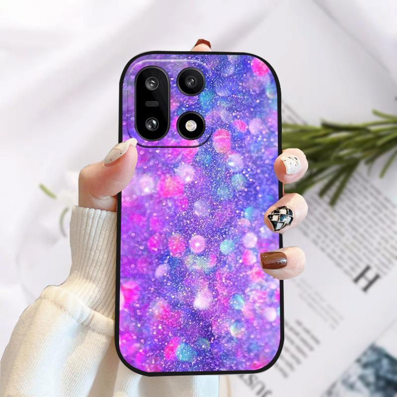 For OnePlus 15 1 + 15 Case Stylish Camera Protect Cover Soft Silicone TPU Fundas For One Plus 15 OnePlus15 PLK110 Phone Bumper