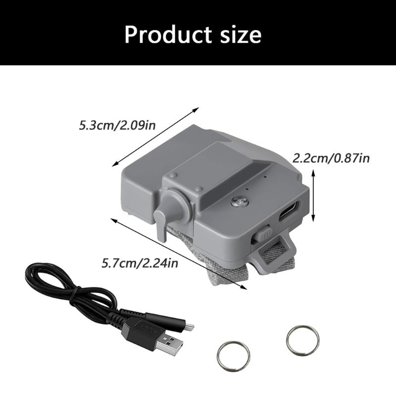 Wireless Controlled Payload Dropper Compatible for Mini 5Pro/4Pro Drones Airdrop Systems for Outdoor Activities