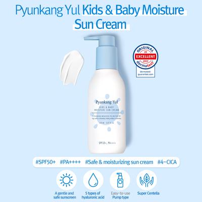 Çocuk ve Bebek Nemlendirici Güneş Kremi SPF50+ PA++++ 150ml