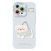West Highland Puppy Apple 17promax Mobile Phone Case 16 Blue 15plus Silicone 14 with Lanyard 13 All-inclusive Cover