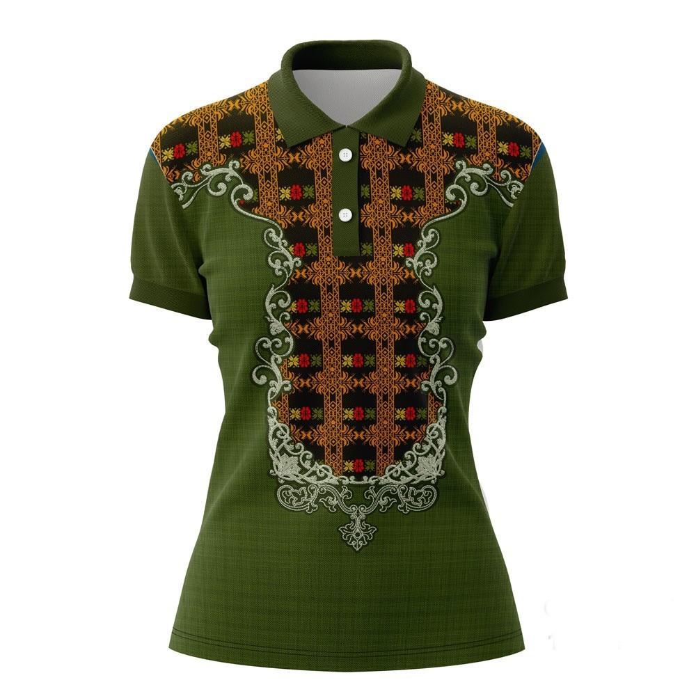 

Рубашка поло в стиле филиппинского этнического племени в стиле баронг, футболка с полной сублимацией для женщин и мужчин 4XL