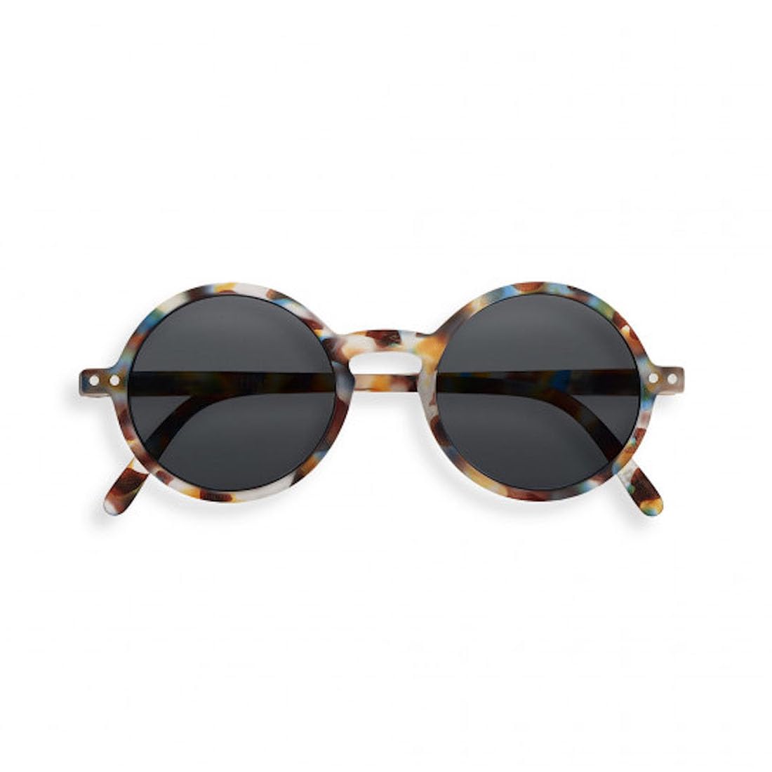 

Солнцезащитные очки Izipij Junior Круглые Детские #G (Синий Черепаховый/Серый)