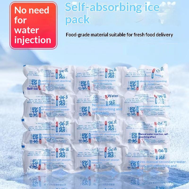 Self Chilling Reusable Gel Ice Pack For Food And Drinks Storage Ultra Absorbent For Office School Picnic Trips