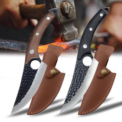 Stainless Steel Boning Knife Meat Cleaver Forged Chef Knife Kitchen Knife Butcher Fish Knife