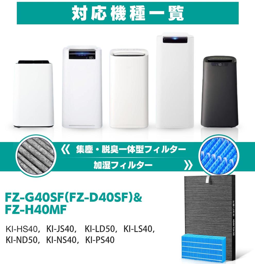 MSHNE Humidifying Filter To Dust Collection Filter Compatible Product Set of 2 Dust Collection Dust Collection Deodorizing Integrated Filter