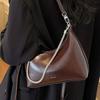 Underarm Bag Women's 2025 Autumn New Foreign Style Fashion Niche Design Shoulder Bag Glossy Chain Messenger Bag