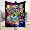 Dragon Ball Characters Blankets Are Suitable for Living Rooms,making Them an Ideal Choice for Outdoor Travel and Gifts.