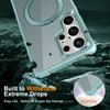 For Samsung Galaxy S25 Ultra Magnetic Case Ring Holder Kickstand TPU + PC Phone Cover
