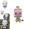 Cozy Gabby Dollhouse Plush Toy Mercat Cartoon Stuffed Animal Mermaid Cat Plushie Doll