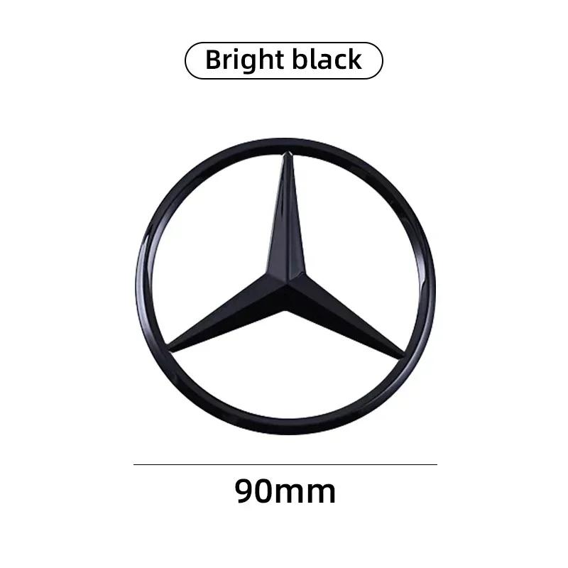 

Car Sticker For Mercedes Benz 9cm ABS Car Rear Decal Trunk Emblem Sticker For Mercedes Benz S320 W164 W203 W204 W168 C180 E320 A