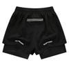 2 In 1 Men's Outdoor Running Shorts Quick-drying Fitness Training Double Layer Sweatpants New Sport Bottoms Bodybuilding Pants