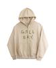 1011 Gallery Gallery Logo Hoodie Zip-Up - Beige