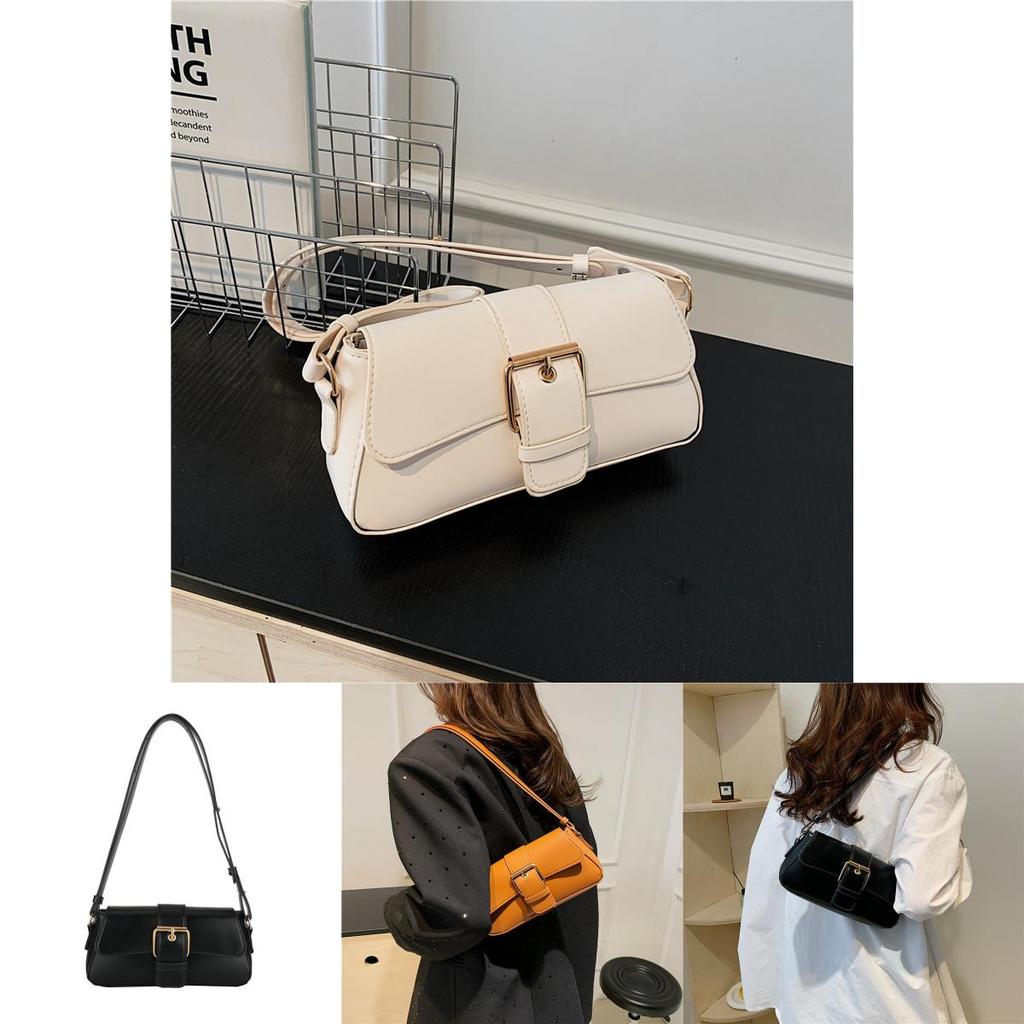 Stylish Commuter Small Square Bag Unique Design Spring 2024 Simple Casual Shoulder Crossbody Bag