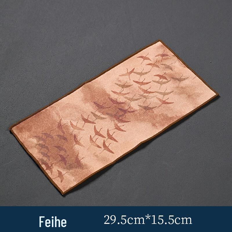 

Ting Le High-End Thick Plush Absorbent Zen Tea Towel