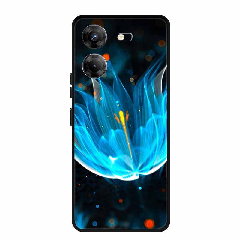 For Tecno Pova 5 Phone Case 6.78" Coque Black Bumper Silicone Soft Back Cover Case For Tecno Pova 5 Case Pova5 Funda Para Capa