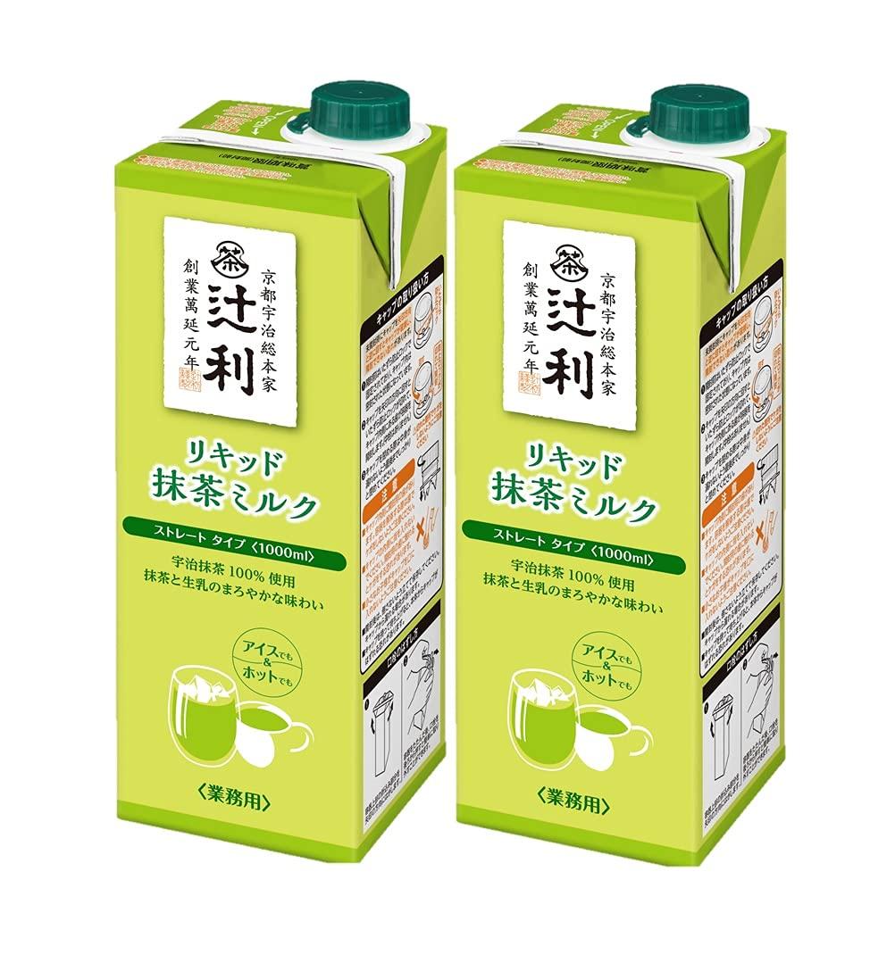 

Tsujiri Liquid Matcha Milk Straight Type 1 л x 2 бутылки