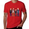 Rick Neil Mike y Vyvyan Pixel Art Camiseta Inspirada en The Young Ones camisetas personalizadas para aficionados al deporte hombre
