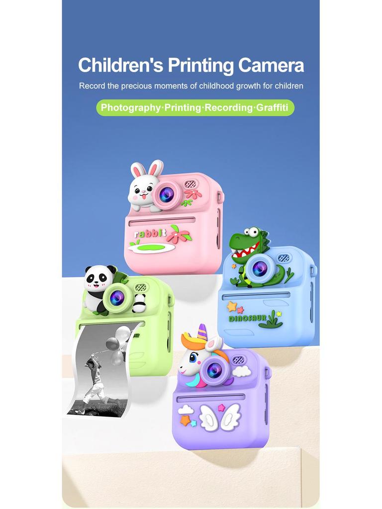 S1 Dual-Camera HD Instant Print Toy Camera for Kids