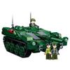 Xiao Luban Military Series: Main Battle Tank & Black Hawk Helicopter Building Block Toys for Boys