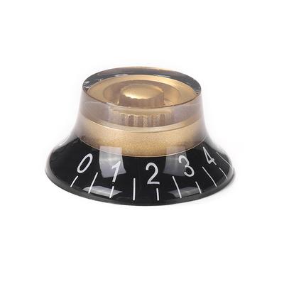 4pcs Guitar Volume Knobs Top Hats Acrylic Professional Stringed Instruments Tone Control Knobs Guitar Accessories