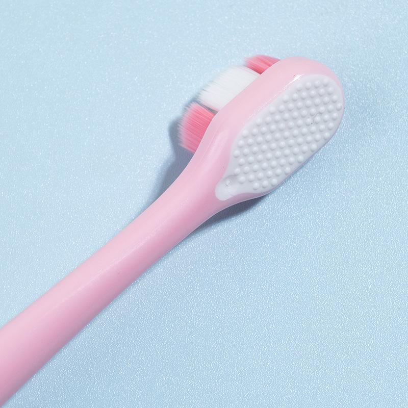 Ultra-fine Soft Bristles Toothbrush Children Kids 360°Clean Tooth Teeth Gum Care Cute Cartoon Handle Newborn Oral Healthy Baby