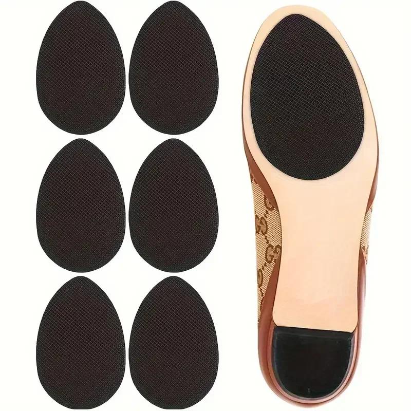 2-10Pcs Wear-Resistant Non-Slip Shoes Mat Self-Adhesive Forefoot High Heels Sticker High Heel Sole Protector Rubber Pads Cushion