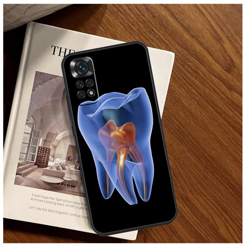 The Dentist Tooth Case For Xiaomi Redmi Note 14 9 10 11 12 13 15 Pro Plus Cover For Redmi 15 C 14C 12C 10C 13C