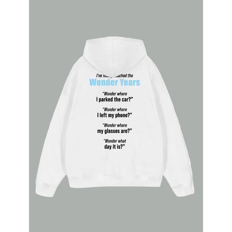 

Transitional Weather & Outdoor Events, Men s Hooded Sweatshirt XXL білий