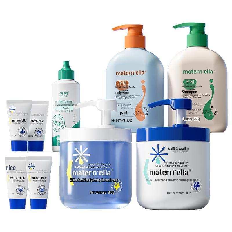 Zi Chu Matern ella Infant & Toddler Wash and Care Set