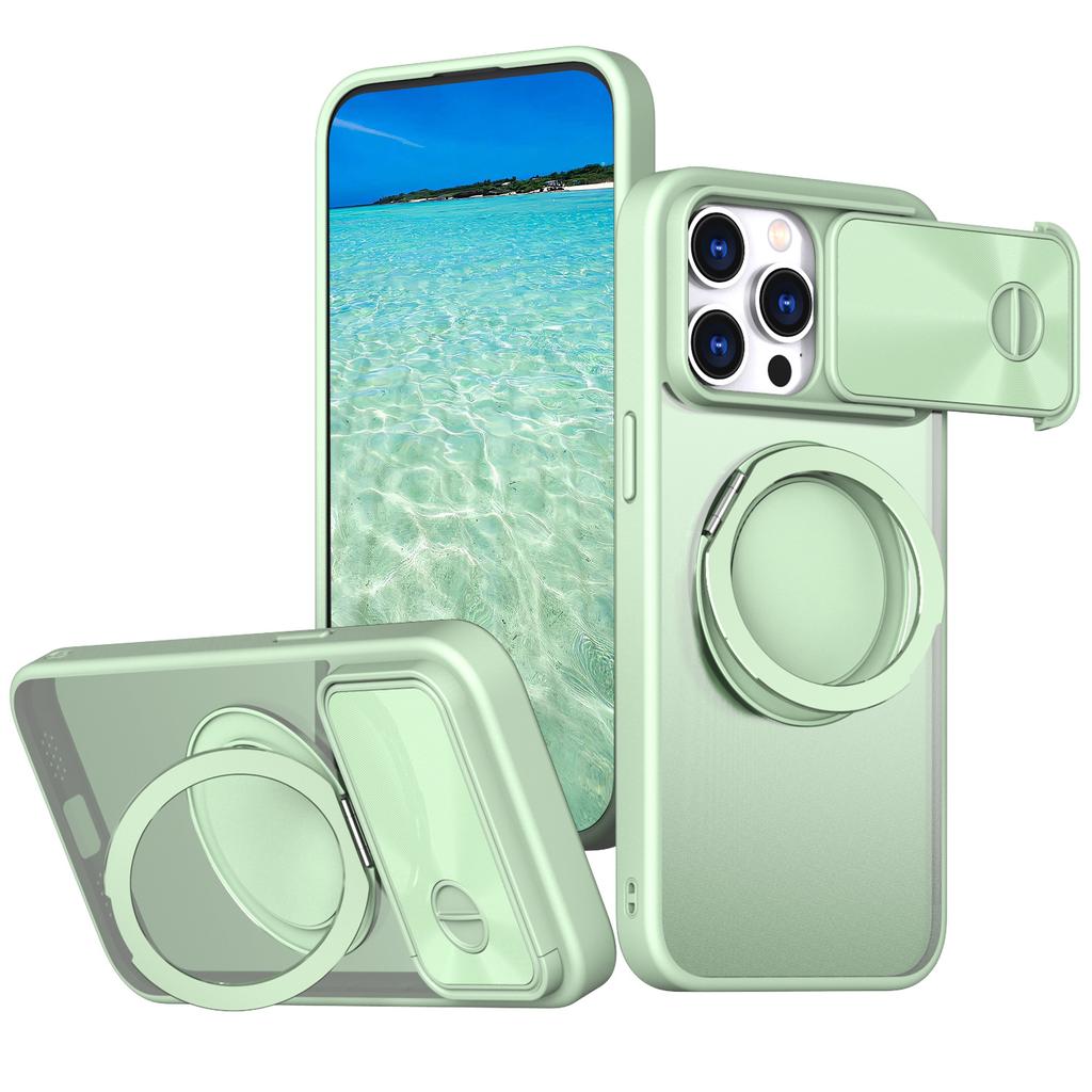 New for Apple 15 ProMax Pivot Phone Case Lens Pop-up Cover for IPhone 15 Gear Rotating Bracket