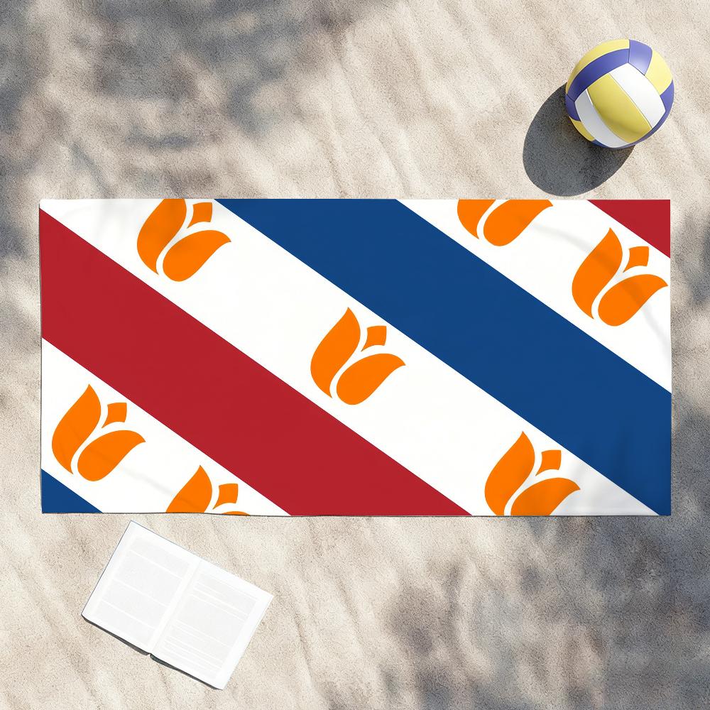 Netherlands Friesland Province Towel Shower Sauna Travel Spa Quick Dry Gym Accessories Soft Large Beach Towels