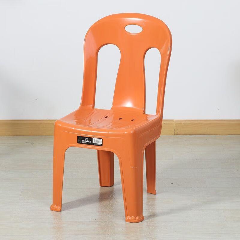 Gurede Thickened Plastic Dining Chair