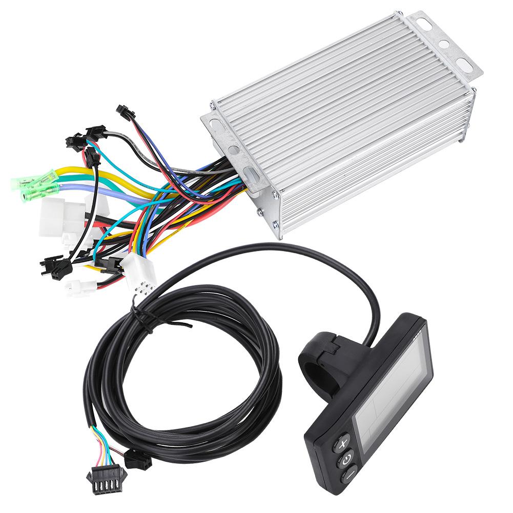 Waterproof LCD Display Panel Electric Bicycle E Bike Scooter Brushless Controller Kit
