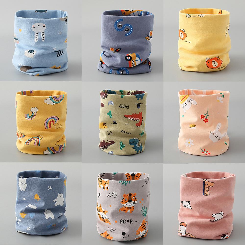Sciarpa per Bambino in Cotone Autunno Primavera Scaldacollo Sciarpa per Bambini Ragazzo Ragazza Sciarpe per Bambini Collo O Anello Sciarpe Collo Caldo Nuovo